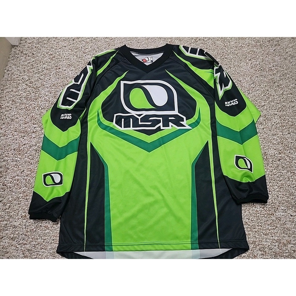 MSR AXXIS MX Shirt XL Motocross Sports Long Sleeve Modern Casual 90s‎